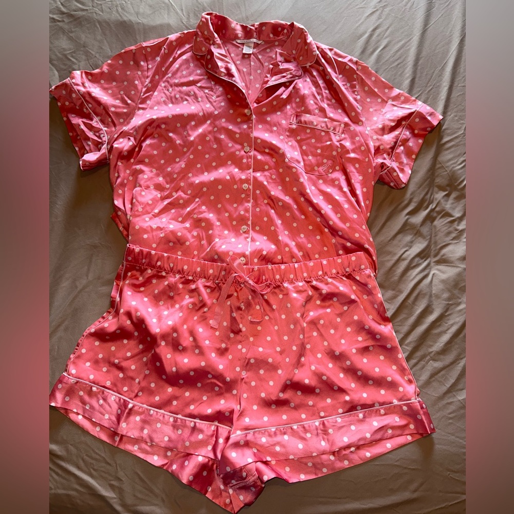 Victoria Secret Satin PJ set size XL